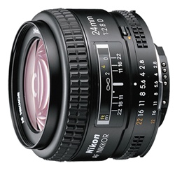 Nikon 24mm f2.8D AF Nikkor Lens